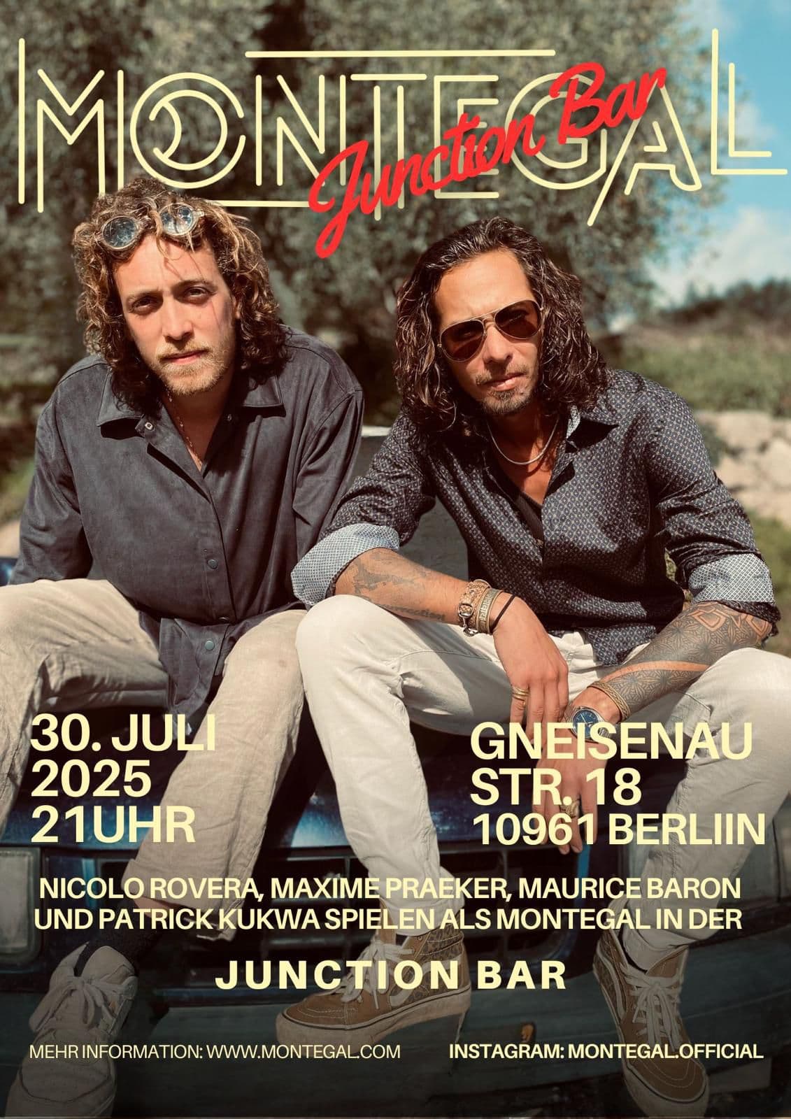 Montegal band members